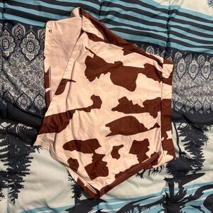 Cow Print Skirt/Skort Size 6